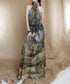 Art Full Open-back Dress